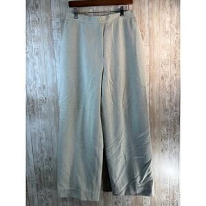 Lauren Ralph Lauren Lambswool Pants Womens 12 Mint‎ Green Lined Dressy Attire